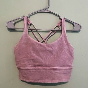 Lululemon Pink Sports Bra